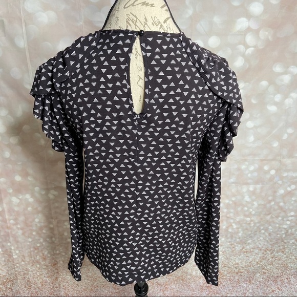 FREE Press Ruffle Cold Shoulder Top - Picture 3 of 9